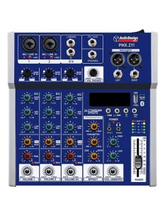 Mixer professionale 4 canali con Usb Bluetooth e ingresso Ottico + Effetti