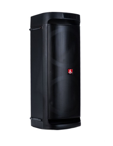 Diffusore Amplificato Portatile con luci  2x6,5" 360w Max