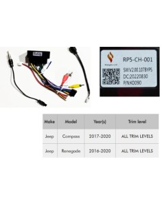 Centralina comandi al volante x Tab Android x Jeep Renegade / Compass