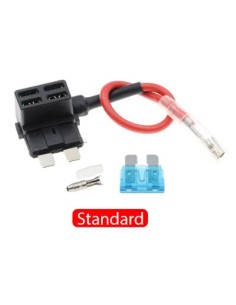 Portafusibile Adattatore TAP - Fusibile Lama Standard - SPL QUALITY CAR AUDIO ACCESSORIES