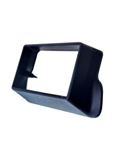 Mascherina 2 Din per Fiat Panda 3 (319) Pandina - dal 2012 in poi - Nero Opaco