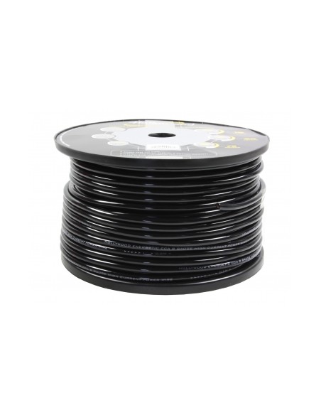 CCA-PCB8 Cavo Alimentazione Auto 8 mm CCA colore Nero 8 AWG -1mt