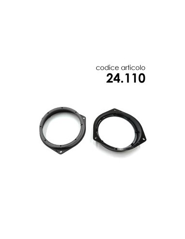 24.110 SUPPORTI ALTOPARLANTI 130mm OPEL ASTRA G/H - VECTRA B - ZAFIRA A