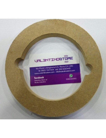 ANELLO / SUPPORTO IN MDF SENZA SMUSSO PER TWEETER CIARE CT382 / PT382