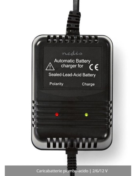 Caricabatterie per batterie piombo-acido 2/6/12 V