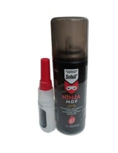 Colla bicompnente cianoclilico con attivatore spray Istantaneo 25gr