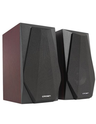 Coppia Altoparlanti per PC / TV 24W in legno