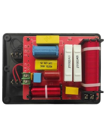 Coppia di Filtri Crossover 2 Vie 2600hz 12db 8/4 ohm 280w completo di Morsettiera