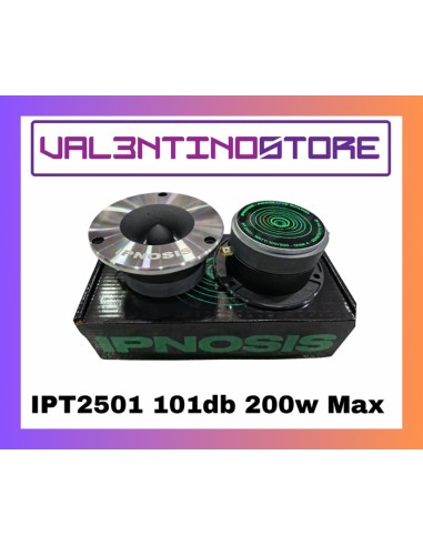 COPPIA DI TWEETER IPNOSIS IPT2501 200W 4 OHM 101 DB - NO LOGO