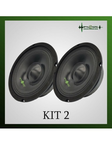Coppia Ipnosis Mid Woofer Slim IPM165S  6,5" 165mm 240W 4 ohm