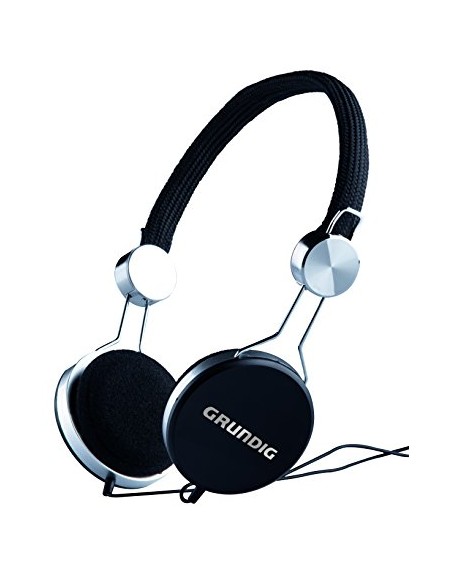 CUFFIA STEREO REGOLABILE AD ARCHETTO COLORE NERO GRUNDIG 52668
