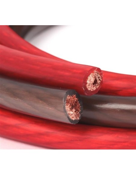 CVP06R CAVO 6AWG 13mm2 Ultra Flex colore Rosso Siliconico 1 metro