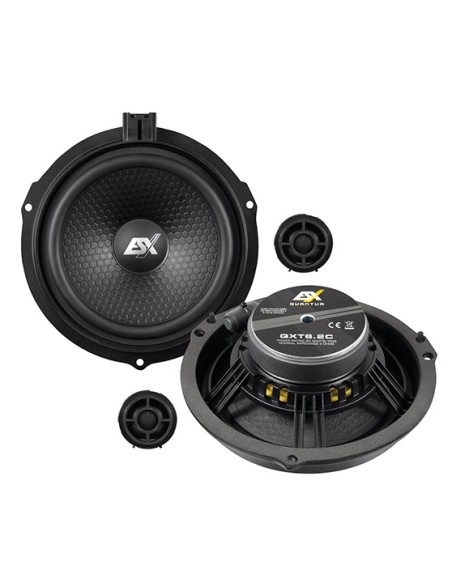 ESX QXT6.2C KIT 2vie 180w 165mm  per camper / van Ford Trafic Turneo