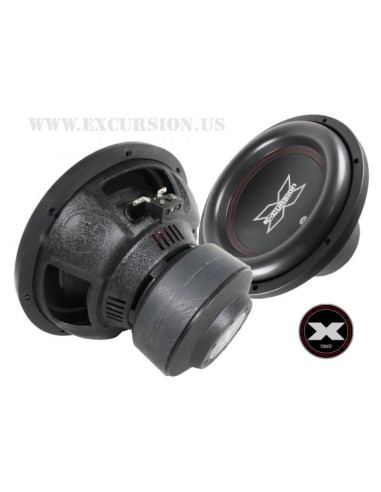 Excursion Subwoofer serie SXE Diametro 320mm 3500w 4+4 Ohm