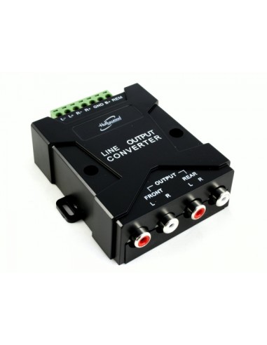 HLC 4 RIDUTTORE ALTO/BASSO LIVELLO 4 CANALI CON REM