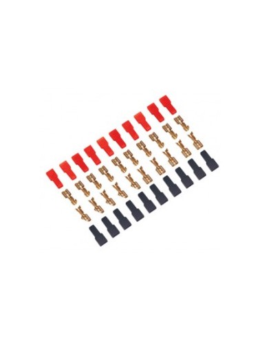 KIT 20PZ FASTON E COPRIFASTON FEMMINA MISURA 6,35