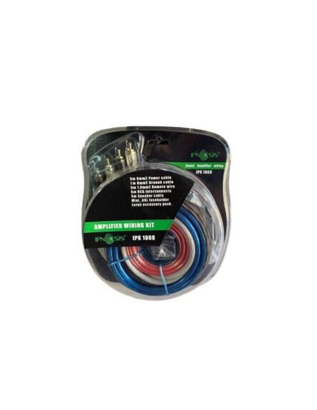 Kit cavi Alimentazione Ipnosis con cavo 8 AWG X Subwoofer e Amplificatori Car