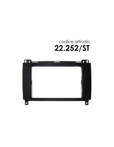 Mascherina Doppio Din / 2 Din Mercedes Benz Classe A/B dal 2005 in poi