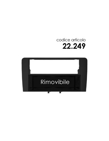 MASCHERINA RADIO AUDI A3 DOPPIO ISO