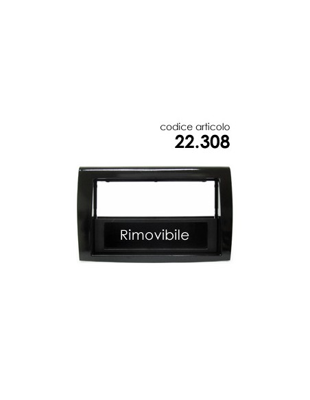 MASCHERINA RADIO NUOVA FIAT BRAVO CON VANO PORTAOGGETTI