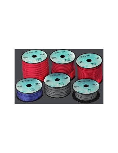 PHONOCAR CAVO ALIMENTAZIONE ROSSO CAR AUDIO 35mm 2 AWG