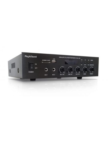 RA-100 Amplificatore mono PA 70W 100v con radio/USB/SD/Bluetooth