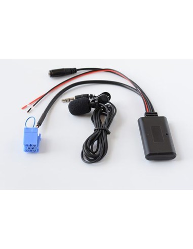 Ricevitore Bluetooth con microfono per autoradio di serie Lancia Fiat con connettore BLU