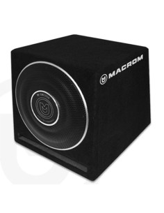 Subwoofer Amplificato da Baule Compatto 8" 200w RMS- Active Subwoofer Mod. MSW200A 2