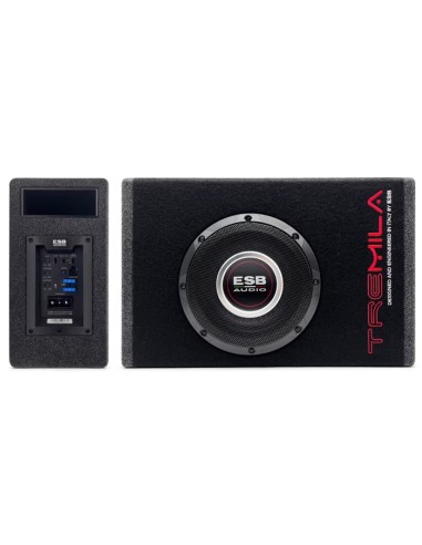 Subwoofer Attivo ESB Sound Quality da baule - 8" 300w Rms - Serie 3000