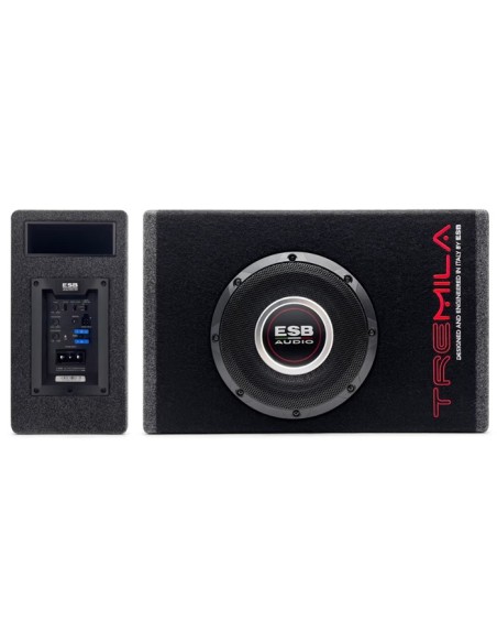 Subwoofer Attivo ESB Sound Quality da baule - 8" 300w Rms - Serie 3000