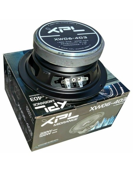 XW06-403 Mediobasso (mid-woofer) XPL da 165mm (6.5") con bobina da 45mm - 100W